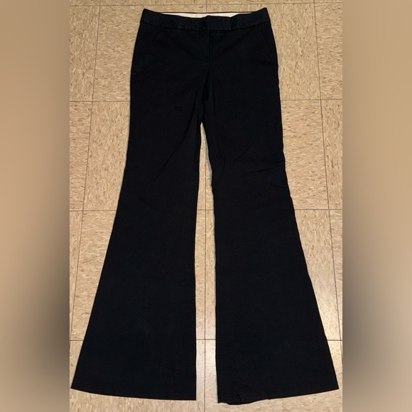 Theory Vintage Low Rise Boot Cut Trousers in Black size 0 - Picture 5 of 16